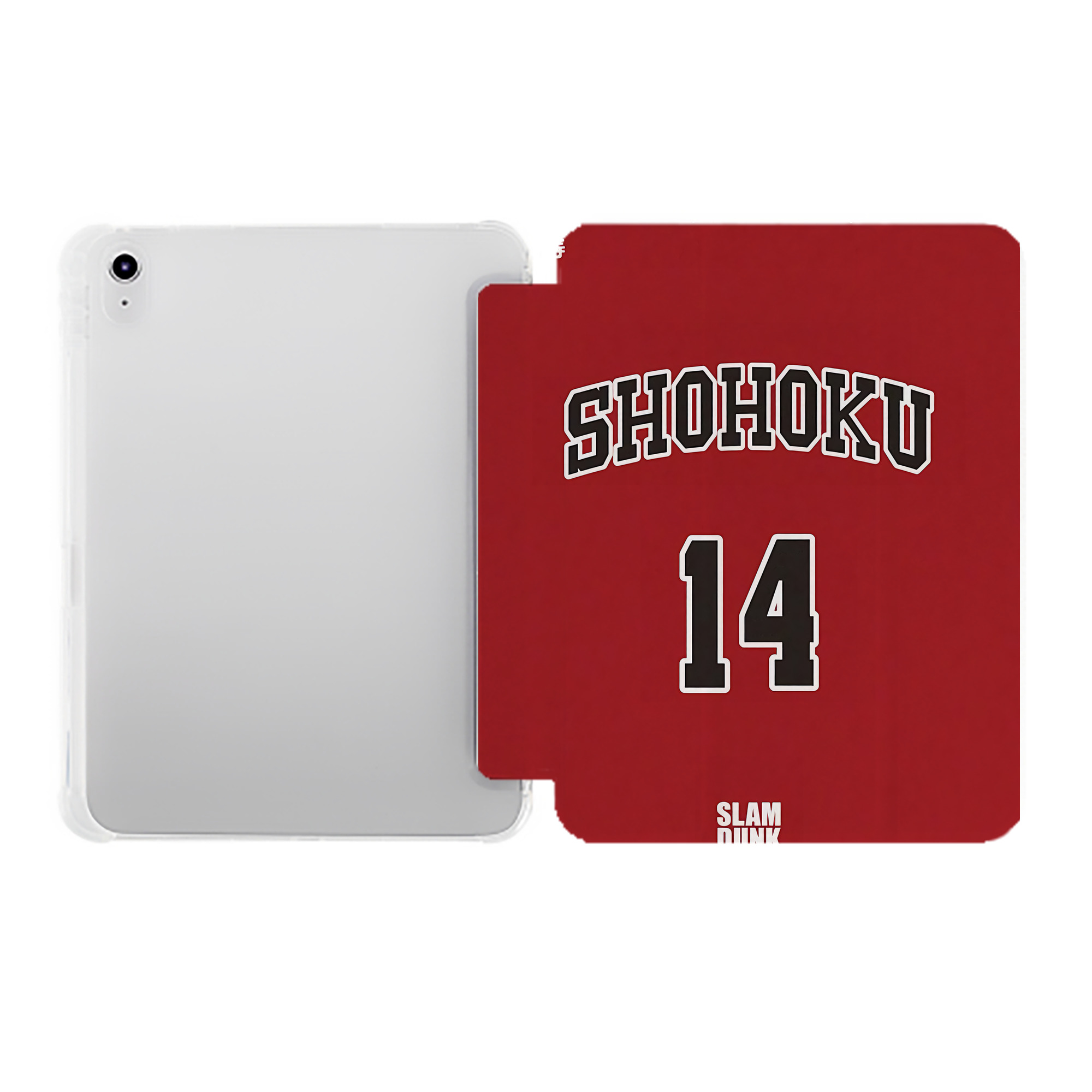 （画像用） SLAM DUNK／スラムダンク IPad ケース ペン収納付き 三つ折りスタンド PUレザー×シリコン 対応機種9.5/10.5/10.9インチ